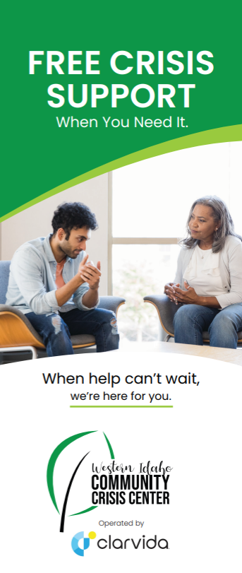 Adult Crisis Center Brochure - English