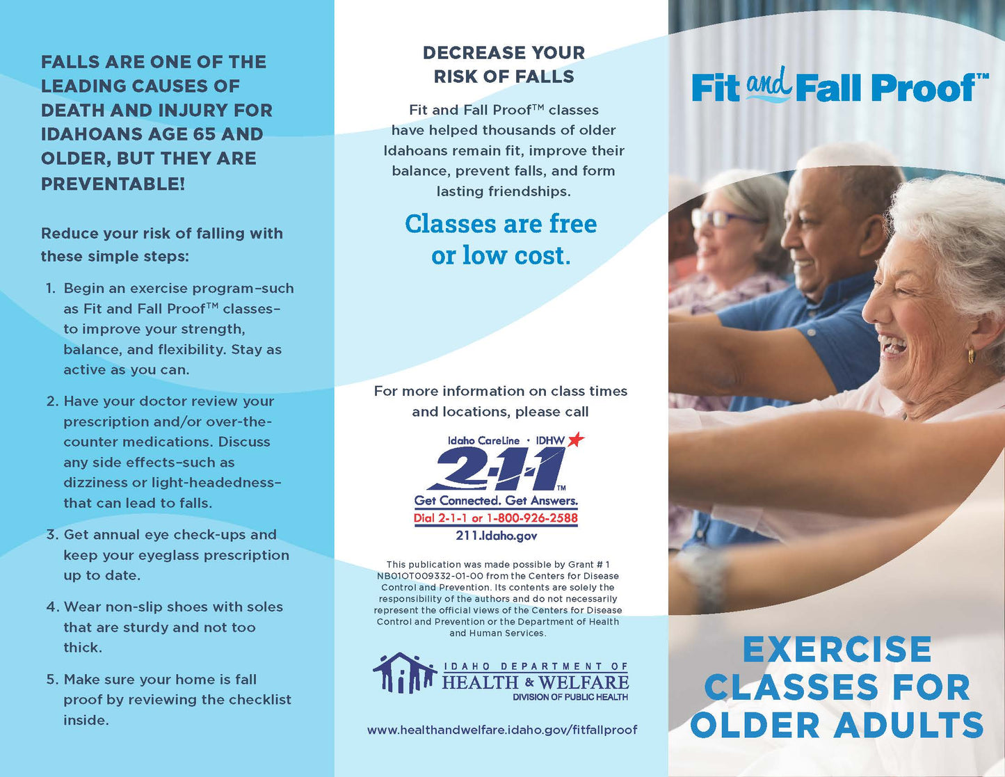 Fit and Fall Proof General Brochures (English)
