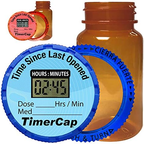 Childproof Prescription Medication Timercap