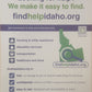 FindHelp Idaho Flyer - English and Spanish